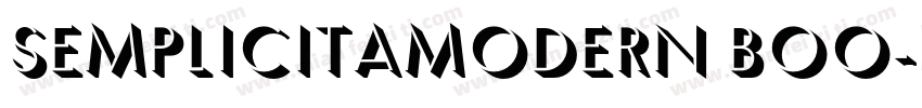 SemplicitaModern Boo字体转换